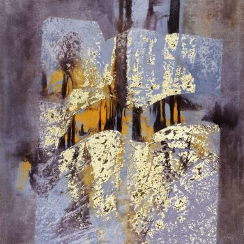 Abstrakce 2 - Ladislav Hodný - combined painting