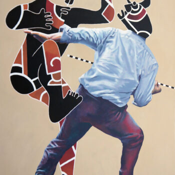 Controverse - Manuel Martinez - acrylic painting