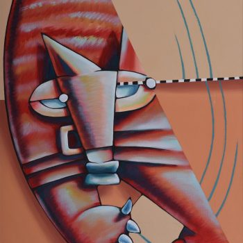 Glyphes - Manuel Martinez - acrylic painting