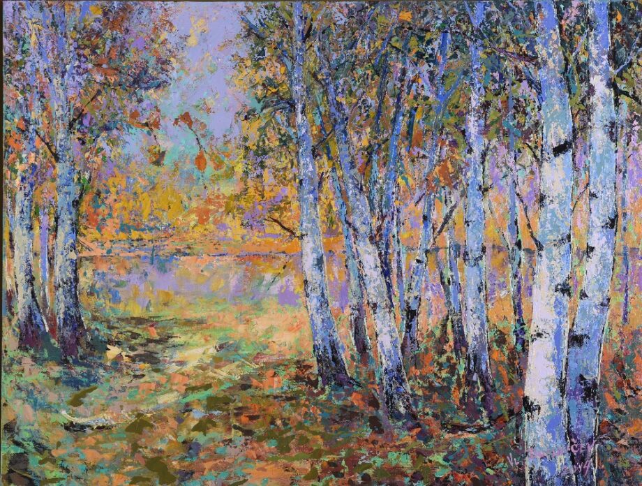 Podzim - Vladimir Domničev - acrylic painting