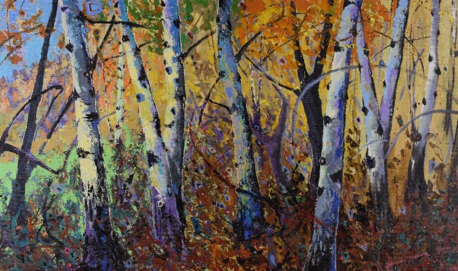 Podzimní snění - Vladimir Domničev - acrylic painting