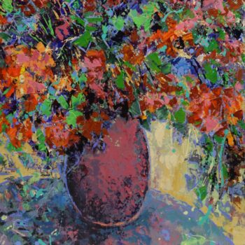Summer Bouquet - Vladimir Domničev - acrylic painting