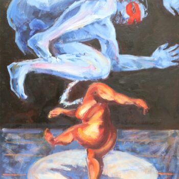 Tanec III. - Jindřich Bílek - oil painting