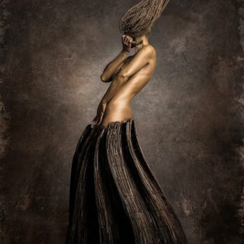 AKT1 (žena v rákose) - Fedor Nemec - combined photography