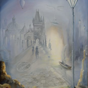 Erwachen in Prag - Peter Klonowski - oil painting
