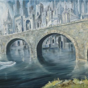 Stadt der Träume - Peter Klonowski - oil painting