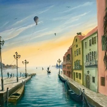 Venedig - magisch und mystisch - Peter Klonowski - oil painting