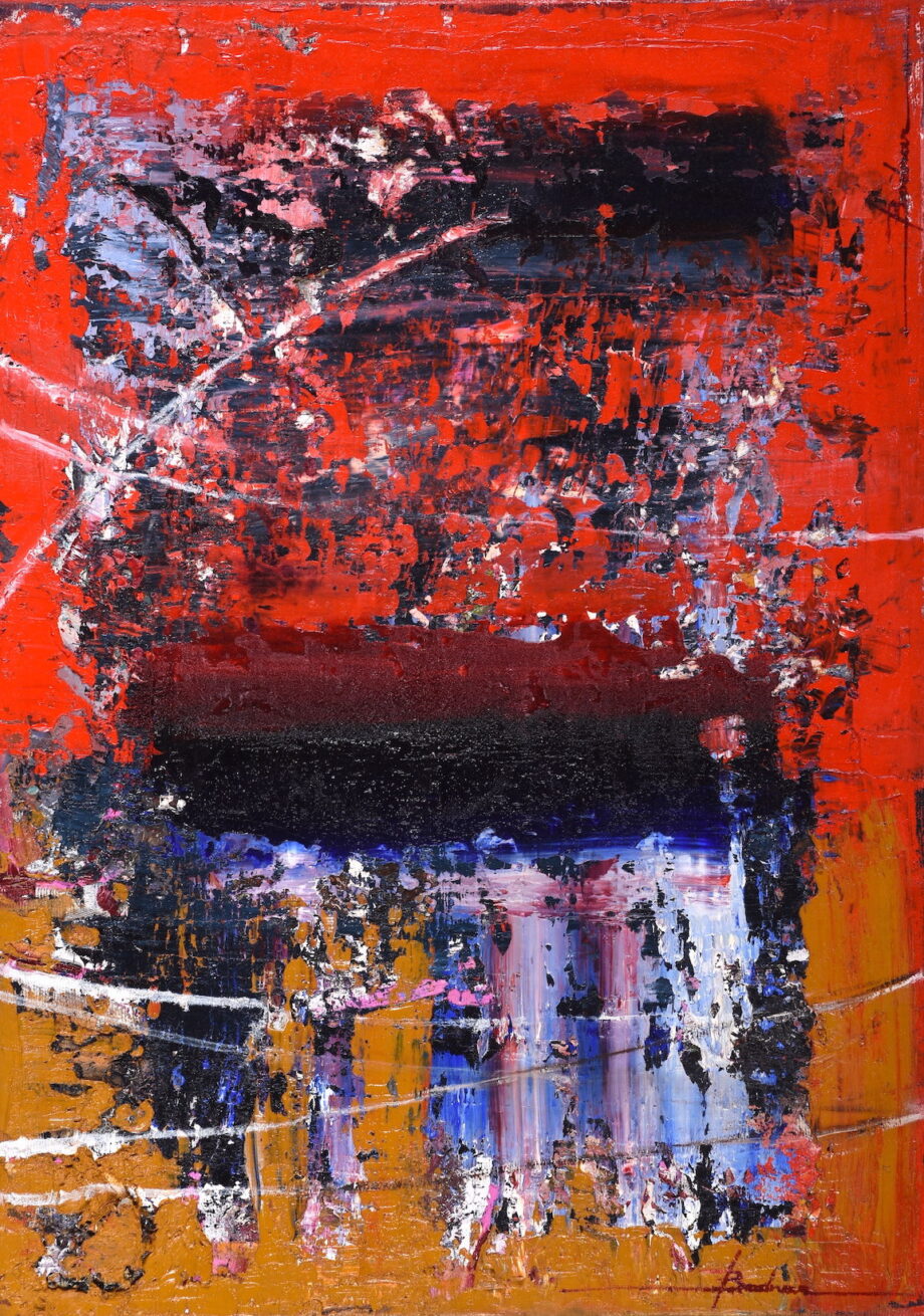Abstrakt 1. - Mykola Bodnar - oil painting