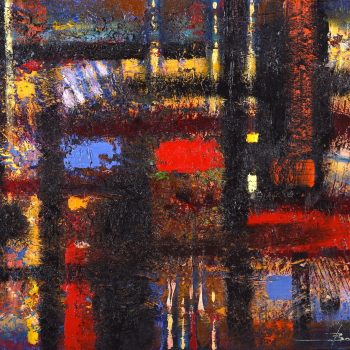 Abstrakt 3. - Mykola Bodnar - oil painting