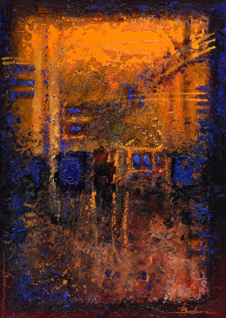 Abstrakt 4. - Mykola Bodnar - oil painting