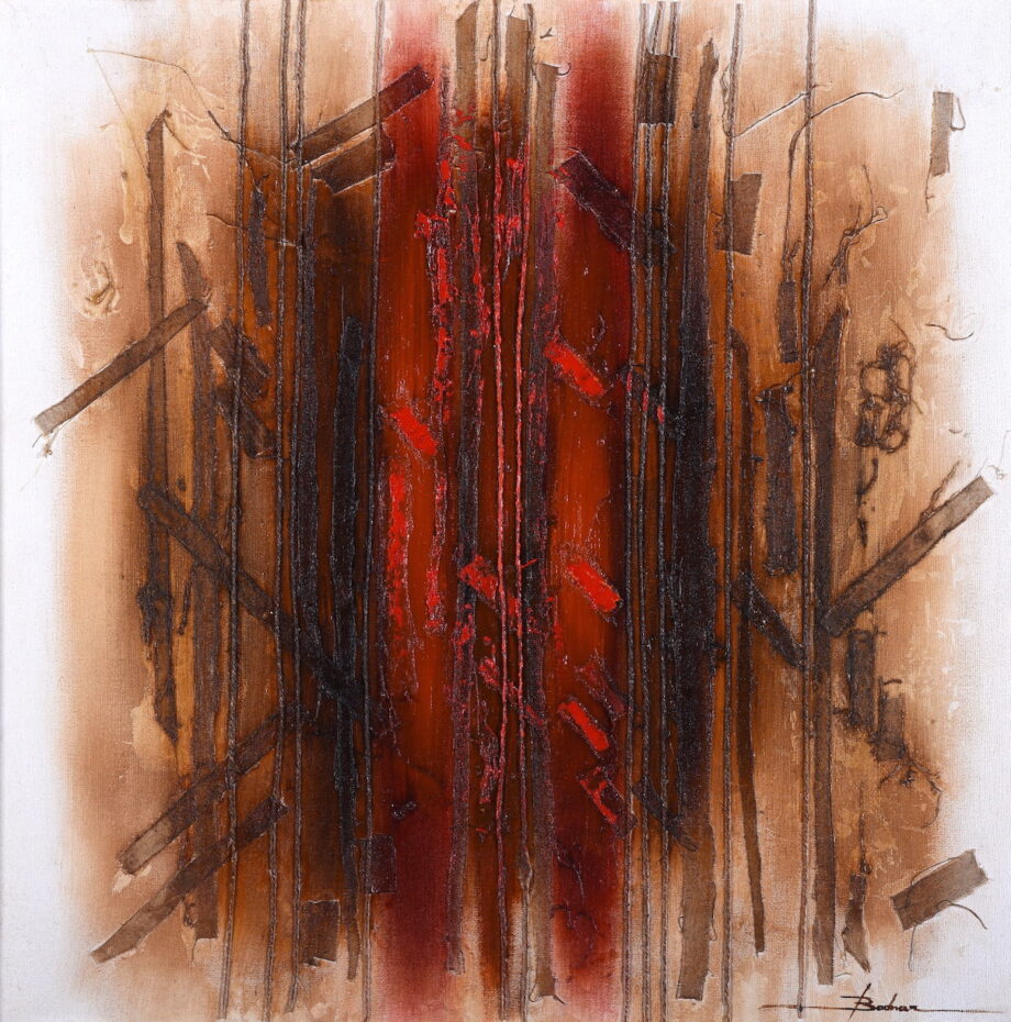 Abstrakt 6. - Mykola Bodnar - oil painting