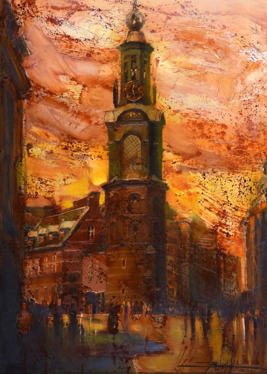 Amsterdam - Mykola Bodnar - oil painting