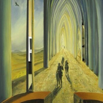 Die Rückkehr aus dem Labyrinth - Peter Klonowski - oil painting