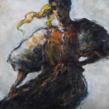 Do kola II. - Cyril Uhnák - oil painting