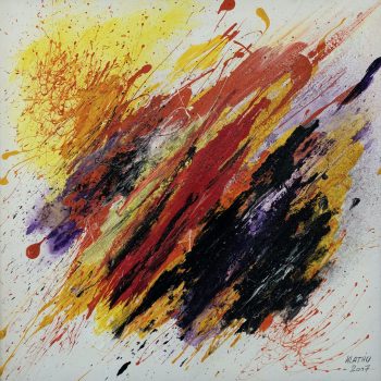 Farben Spiel - Klaus Thurner - acrylic painting