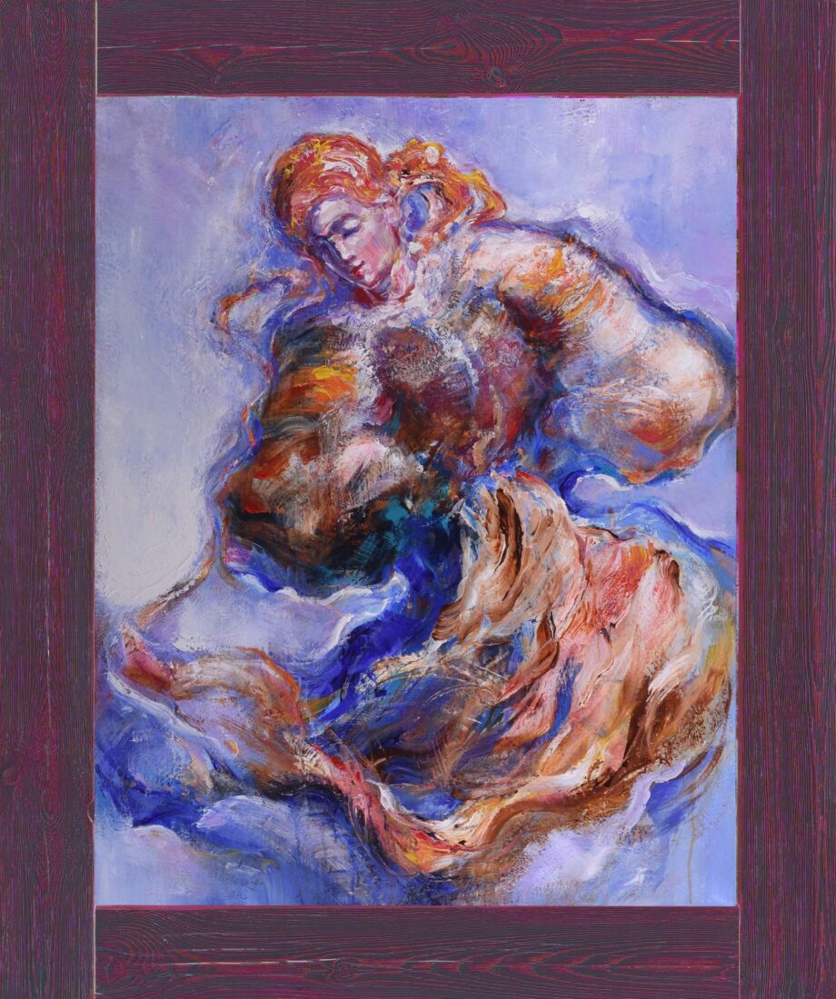 Horehronka - Cyril Uhnák - oil painting