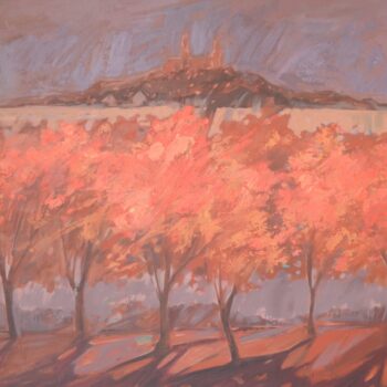 Jesienny ogień - Wit Pichurski - acrylic painting