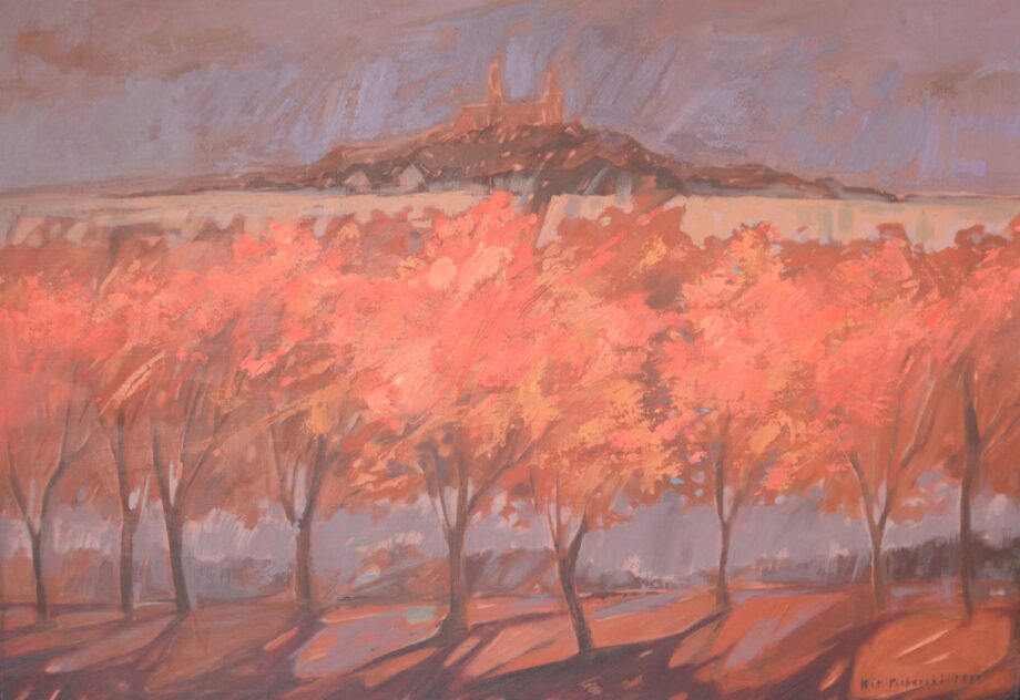 Jesienny ogień - Wit Pichurski - acrylic painting