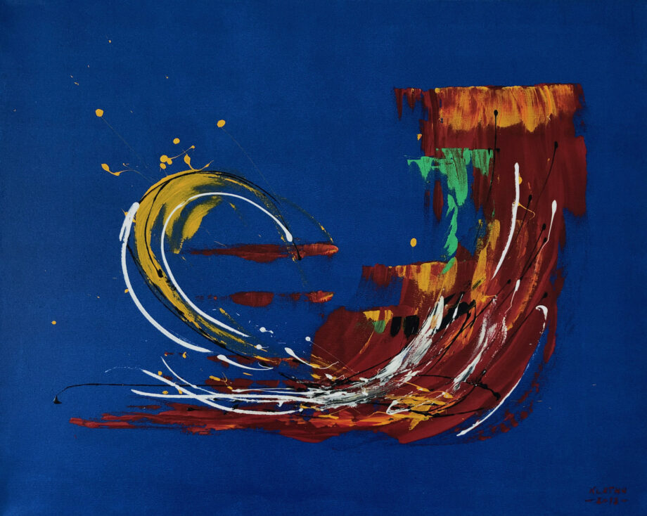 Looping - Klaus Thurner - acrylic painting