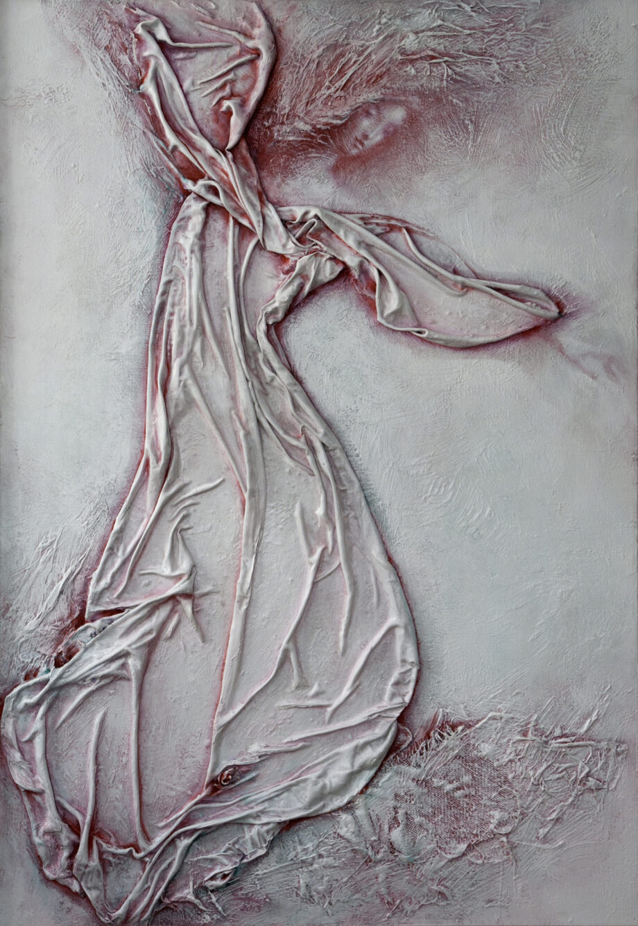Na krídlach motýľa - Cyril Uhnák - combined painting