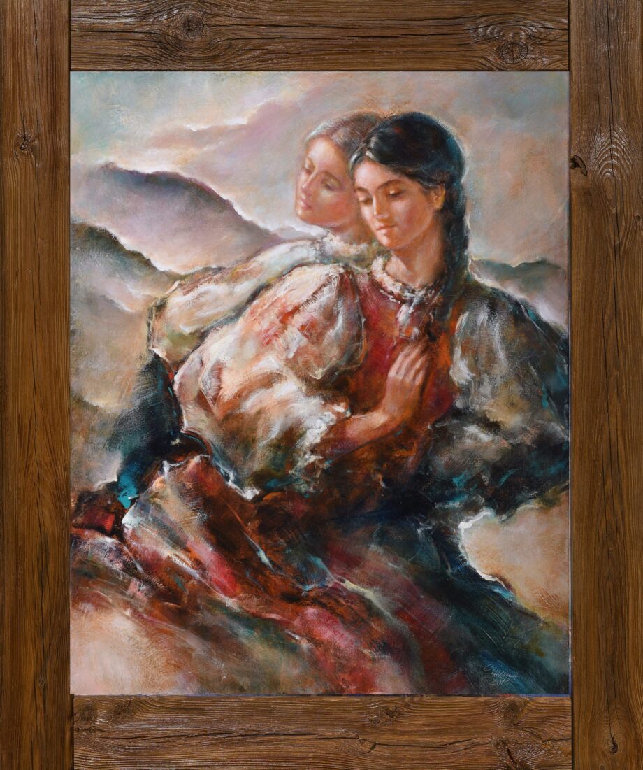 Poď leto - Cyril Uhnák - oil painting