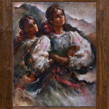 Pod Rozsutcom - Cyril Uhnák - oil painting