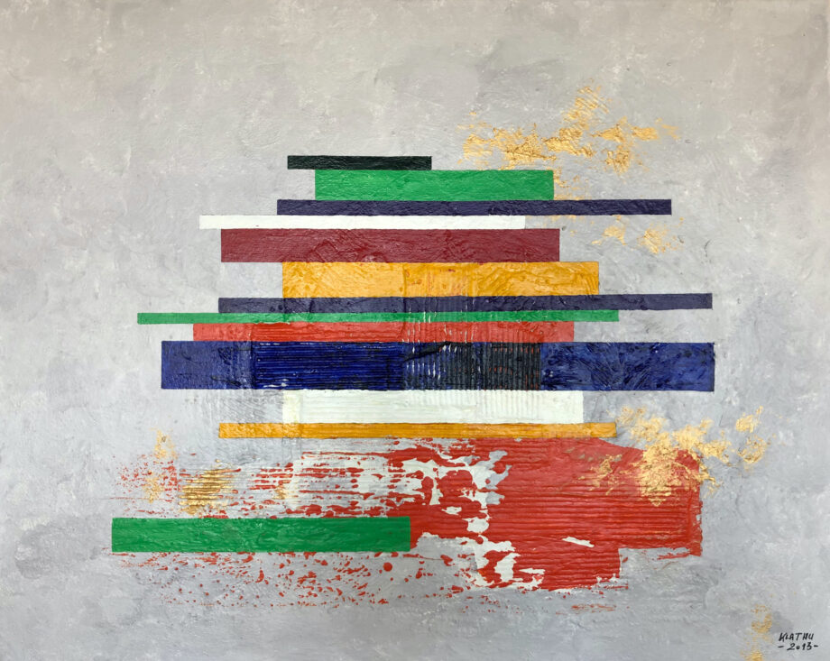 Spiel mit Farben - Klaus Thurner - acrylic painting