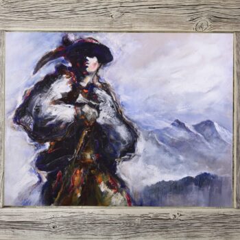 Zahučali hory - Cyril Uhnák - oil painting
