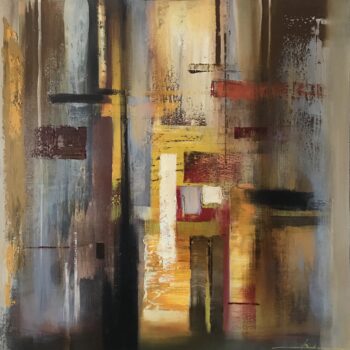 Abstrakt MB 4 - Mykola Bodnar - oil painting