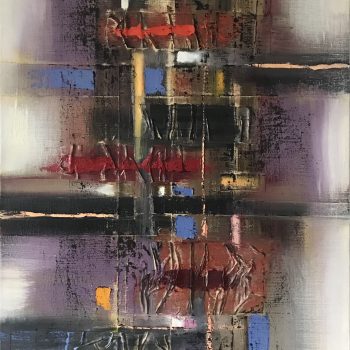 Abstrakt MB 6 - Mykola Bodnar - oil painting