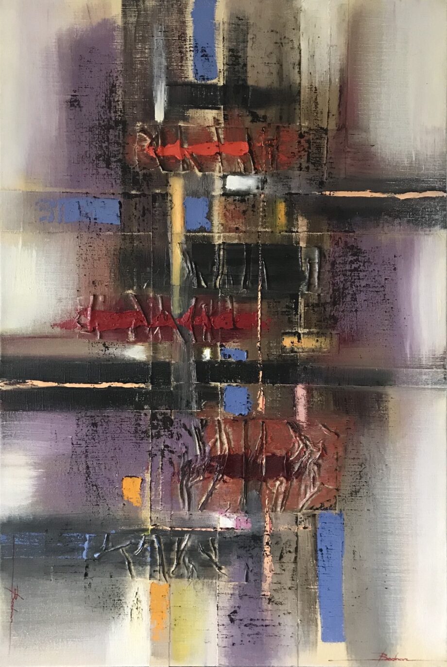 Abstrakt MB 6 - Mykola Bodnar - oil painting