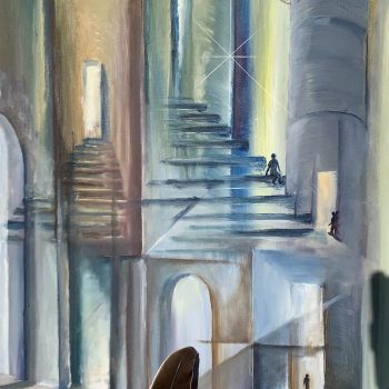 Kathedrale des Geistes - Peter Klonowski - oil painting