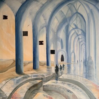 Rückkehr aus dem Labyrinth der Gerechtigkeit - Peter Klonowski - oil painting