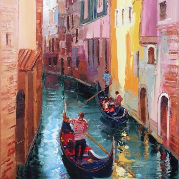 Venice 12 - Mykola Bodnar - oil painting