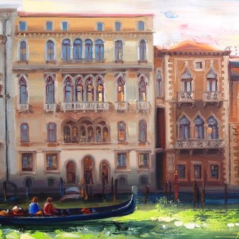 Venice 7 - Mykola Bodnar - oil painting