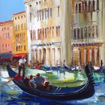 Venice 9 - Mykola Bodnar - oil painting