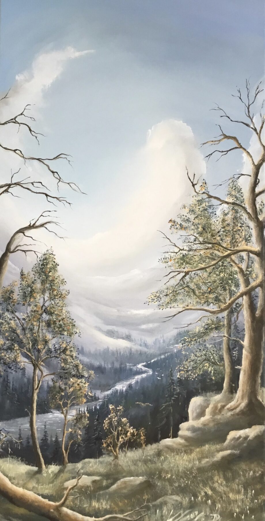 Weite und Frieden - Peter Klonowski - oil painting