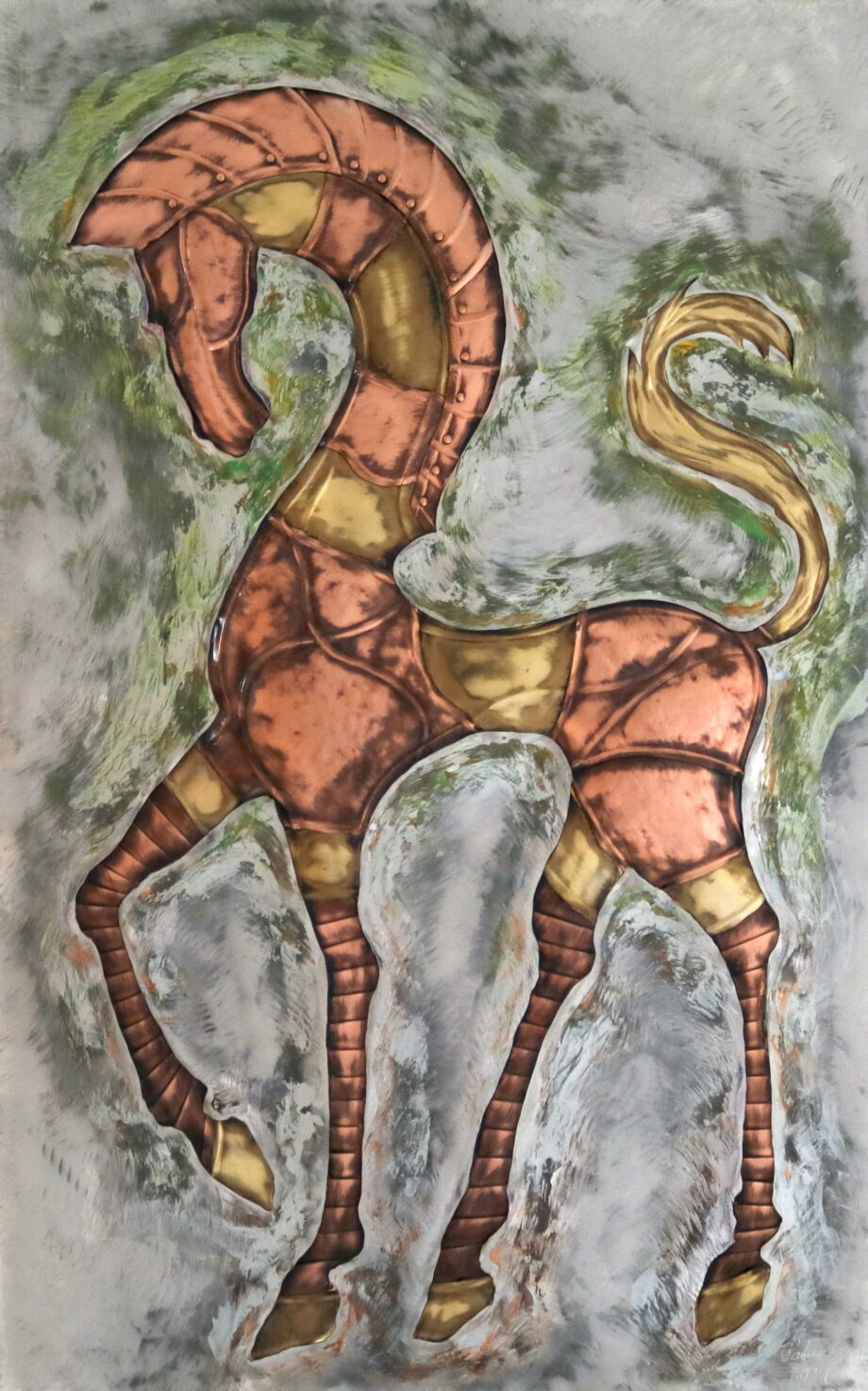 Grécky kôň - Ivan Patúc - relief