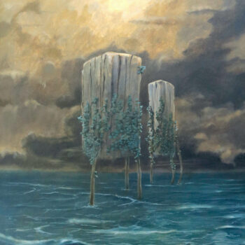 Rostliny moře - Václav K. Killer - oil painting