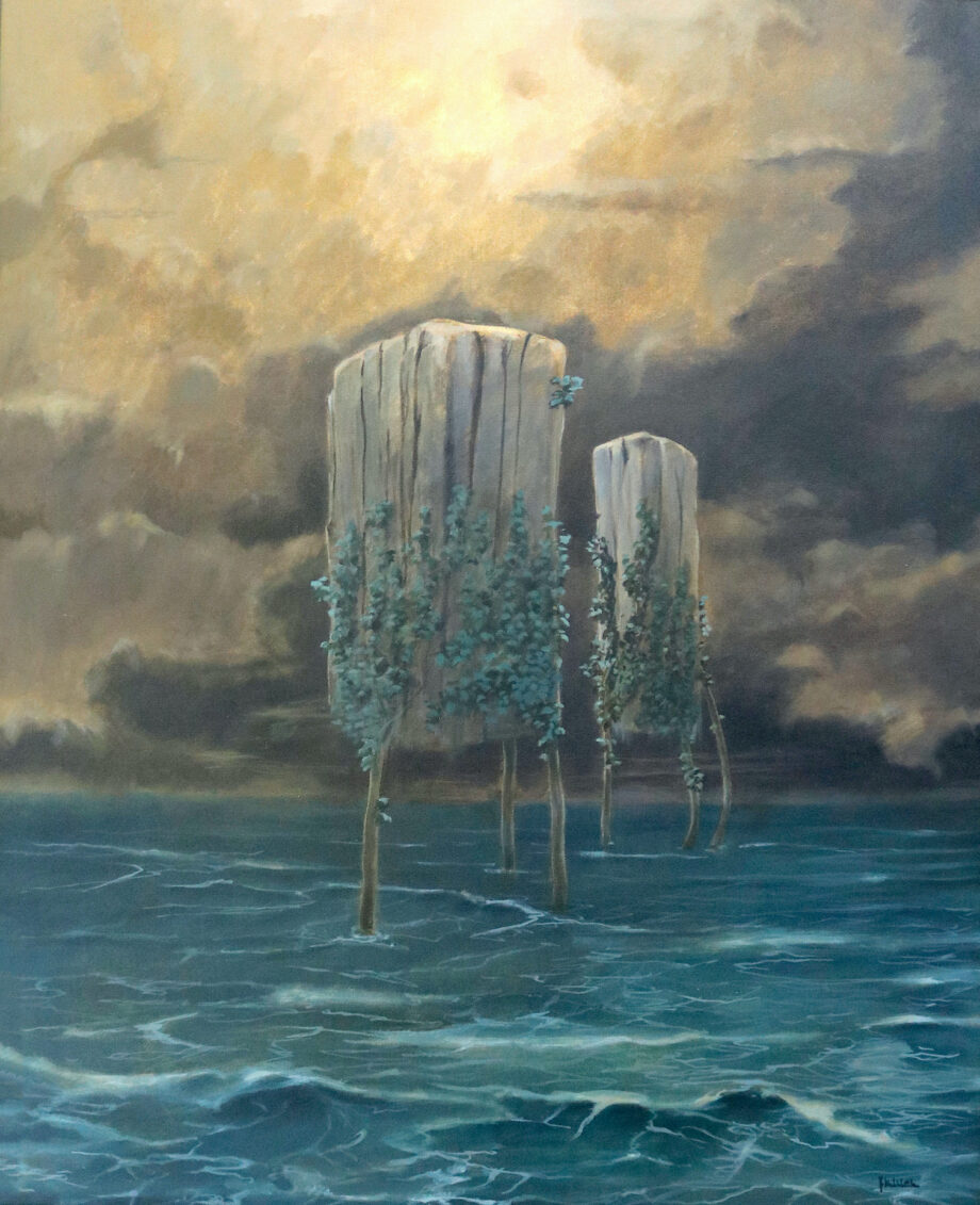 Rostliny moře - Václav K. Killer - oil painting