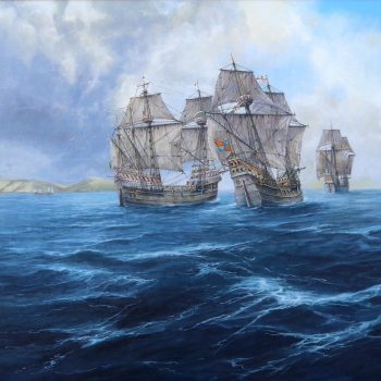 Mary Rose and the others - Václav K. Killer - oil painting